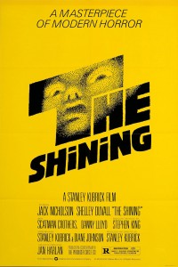 Original poster art for The Shining, designed by Saul Bass