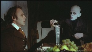 Bruno Ganz and Klaus Kinski in Nosferatu the Vampyre (1979)